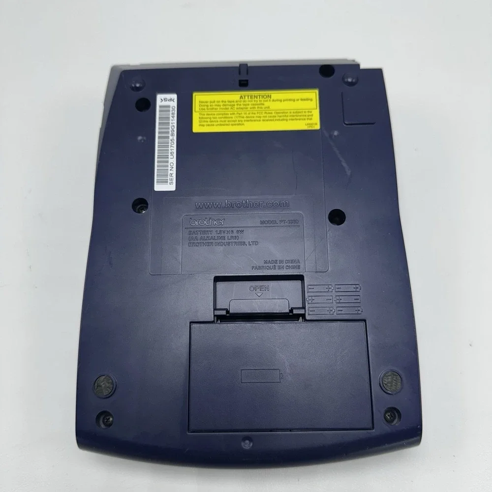 Brother PT-1880‎ P-Touch Thermal Label Maker  Tested
